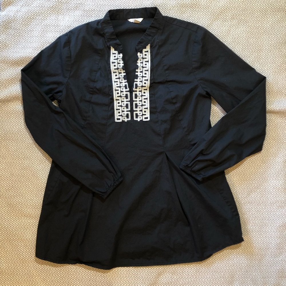 Black Cato Blouse, Size Small